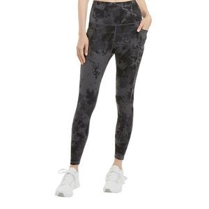 Danskin ultra high rise leggings in tie dye crinkle grey